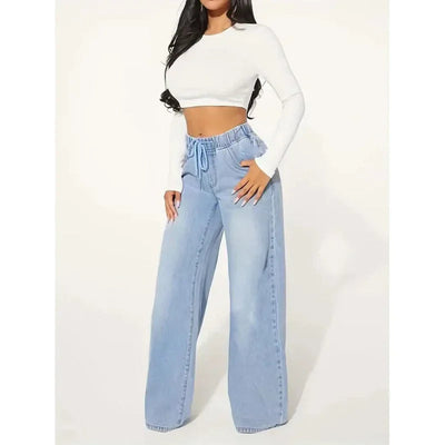 Kathrin | High waist baggy jeans