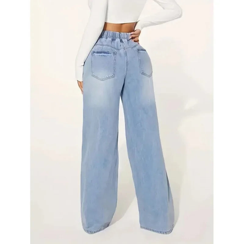 Kathrin | High waist baggy jeans