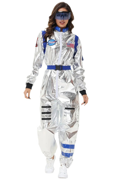 Kathrin | Silver astronaut costume