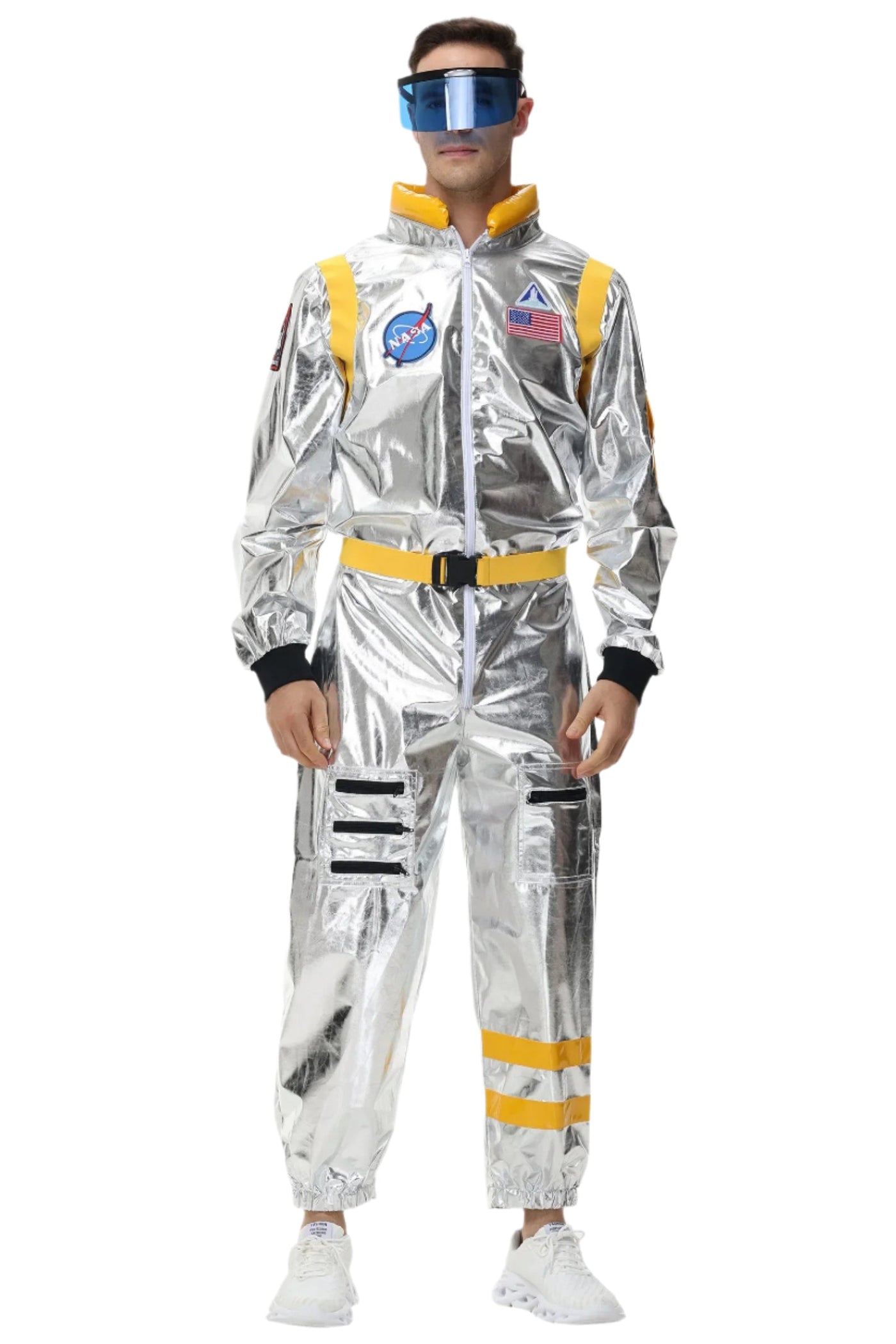 Kathrin | Silver astronaut costume