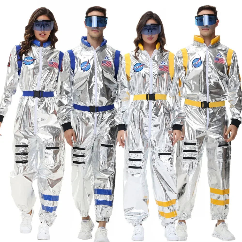 Kathrin | Silver astronaut costume