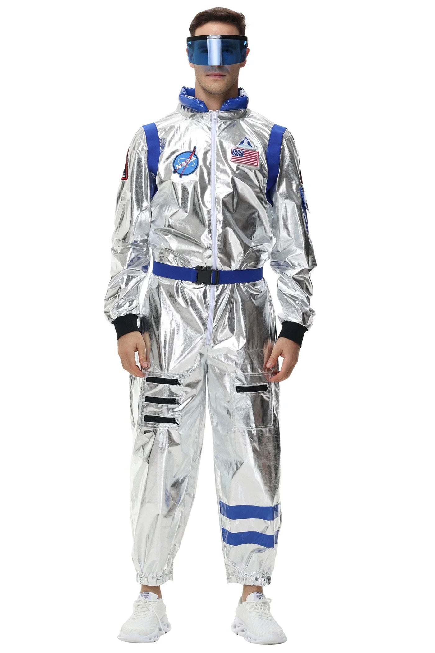 Kathrin | Silver astronaut costume