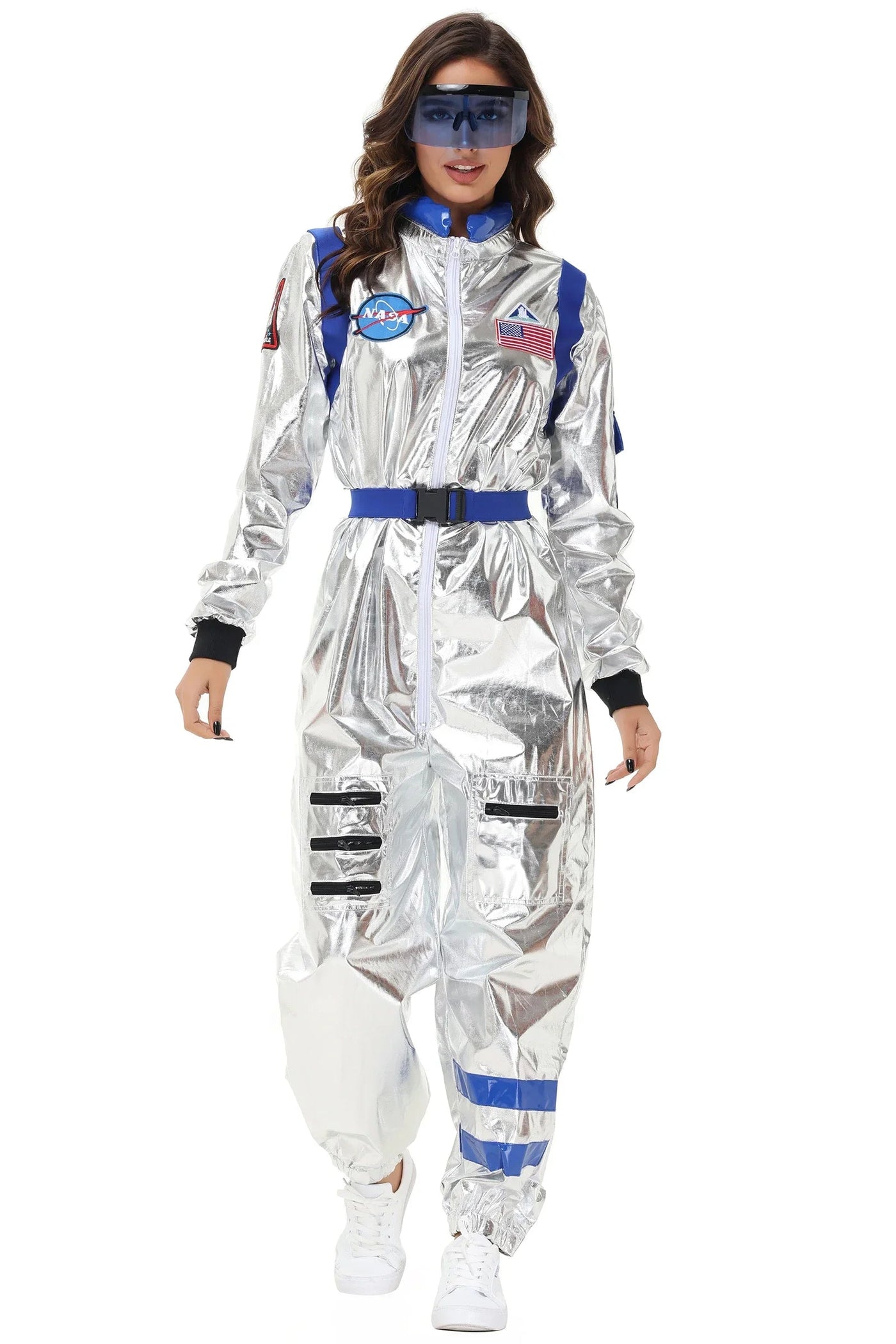 Kathrin | Silver astronaut costume