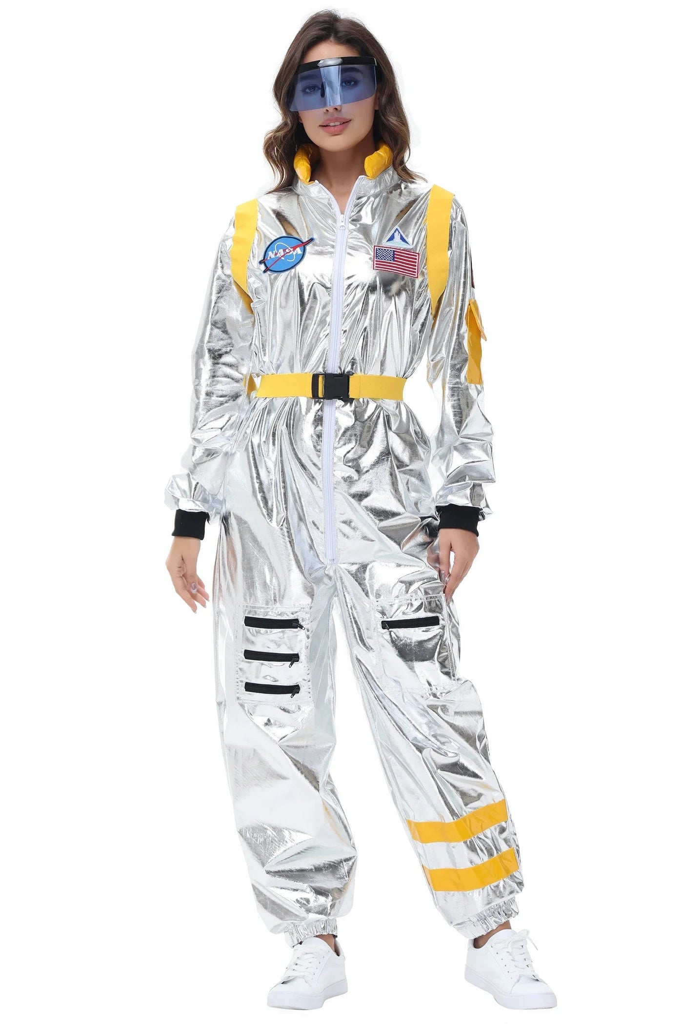Kathrin | Silver astronaut costume