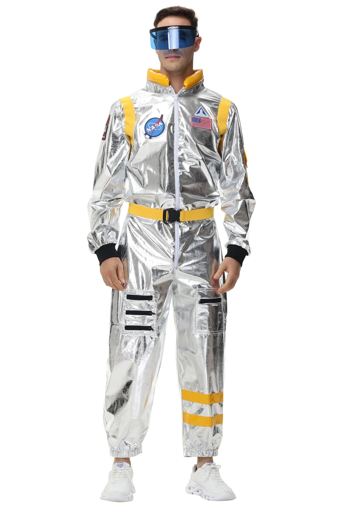 Kathrin | Silver astronaut costume