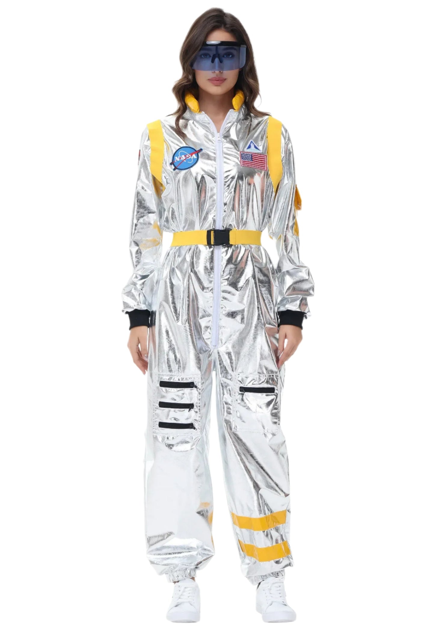 Kathrin | Silver astronaut costume