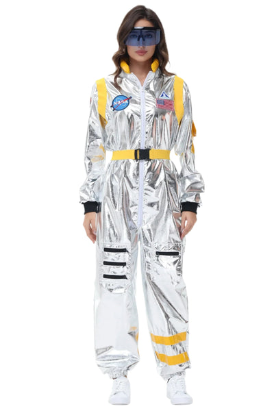 Kathrin | Silver astronaut costume