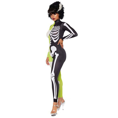 Katrin | Halloween Half Mummie Skeleton Costume