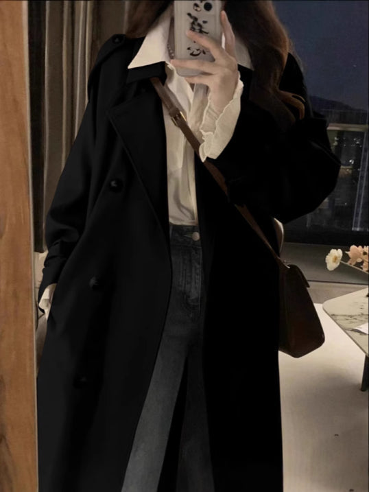 Kerstin | Waterproof trench coat with lapel collar