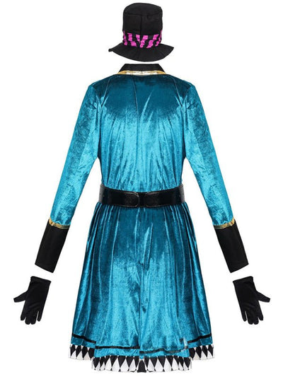 Klaudia | Magician Halloween Long Sleeves costume Mini Dress