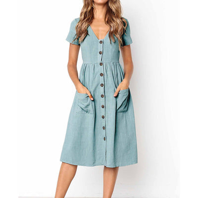 Lena | A-line Breathable Casual Dress