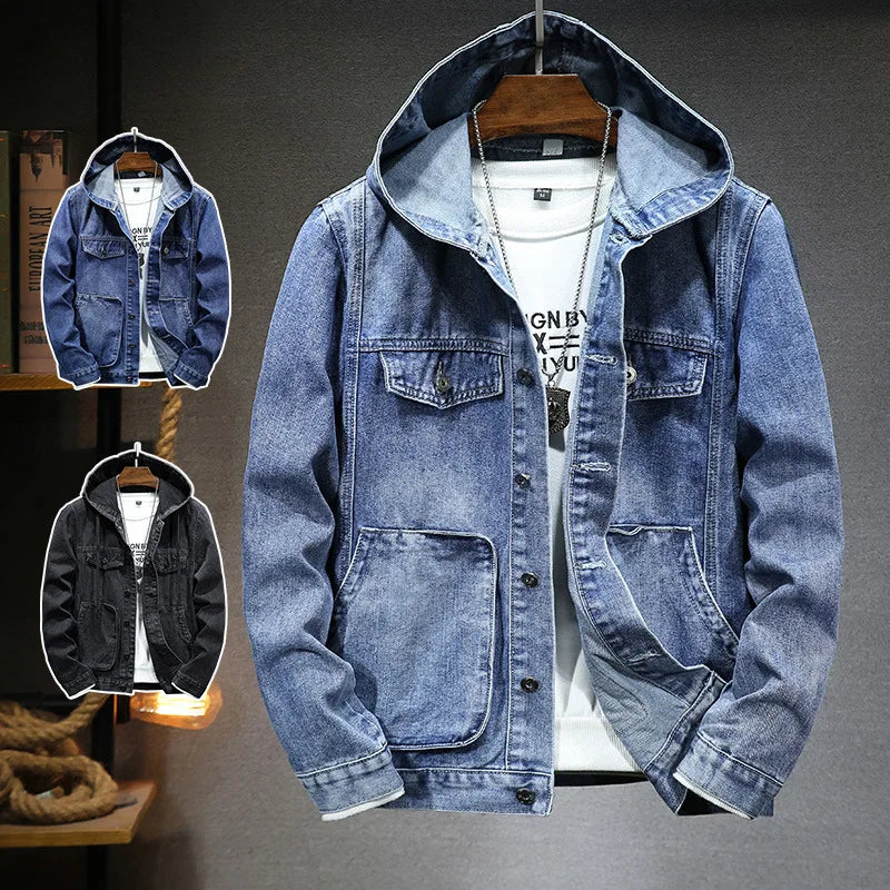 Reynan | Hooded Denim Jacket