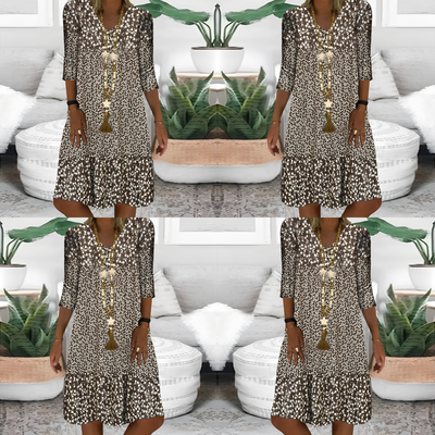 Lisa | Romantic prairie mini dress