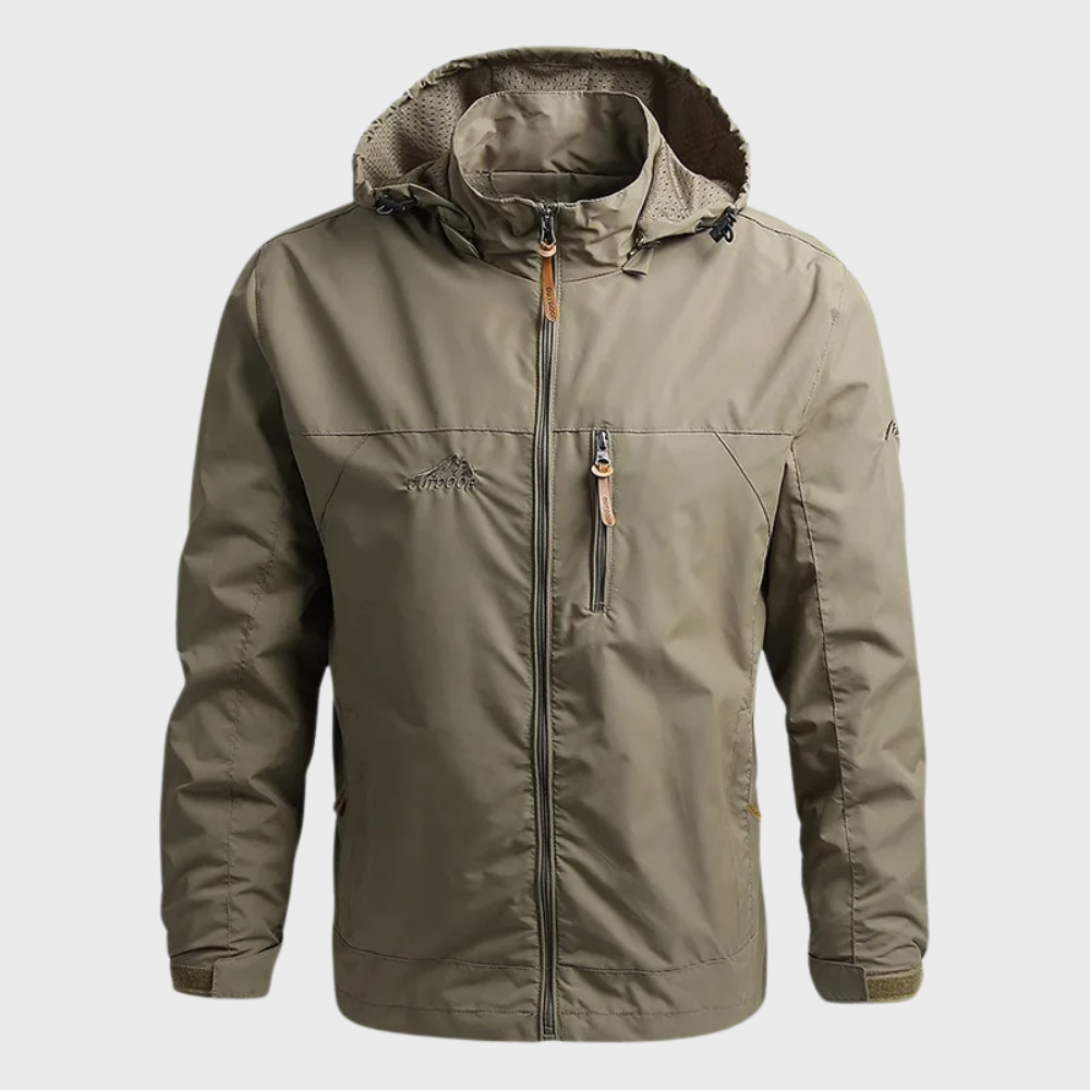 Luca | Waterproof high collar jacket