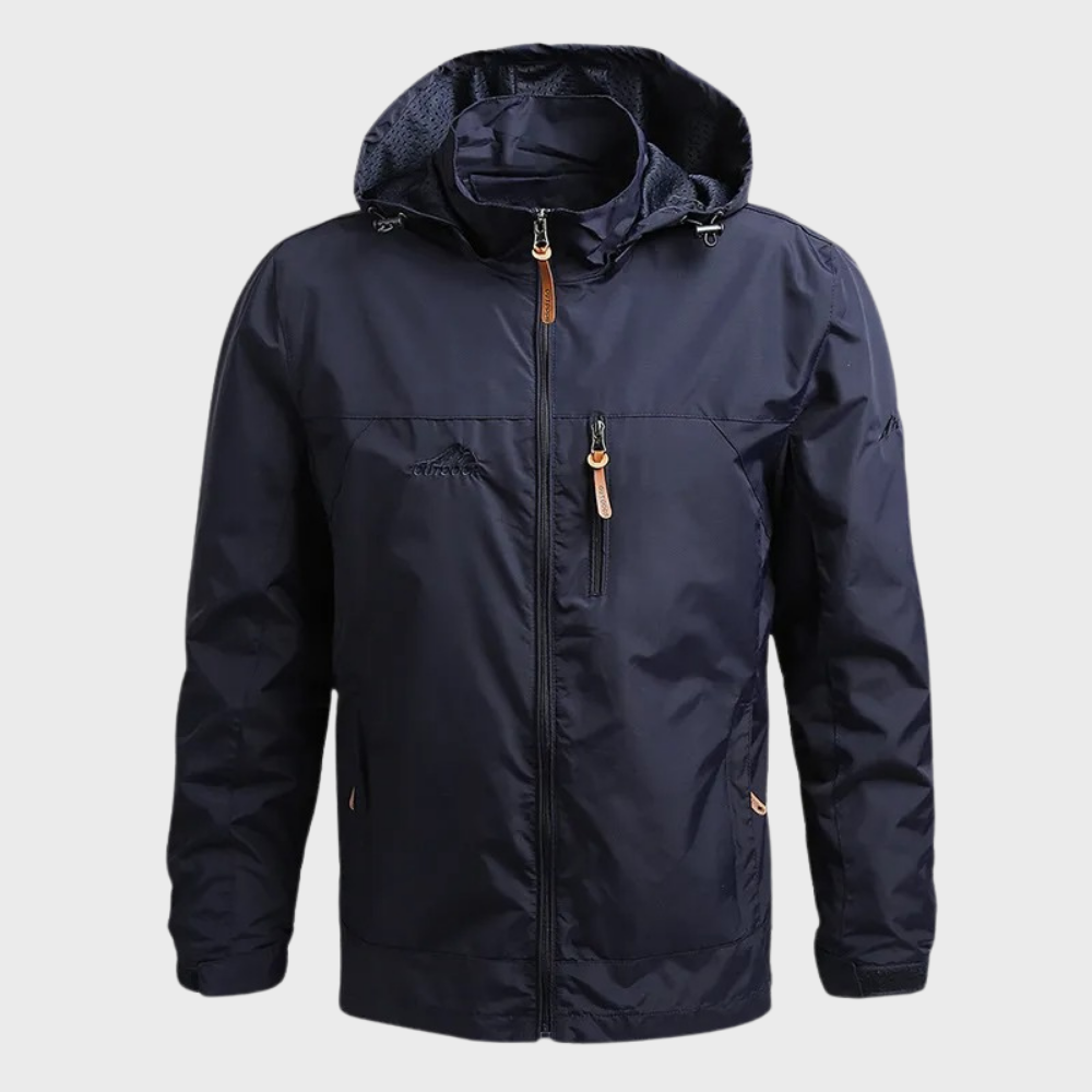Luca | Waterproof high collar jacket