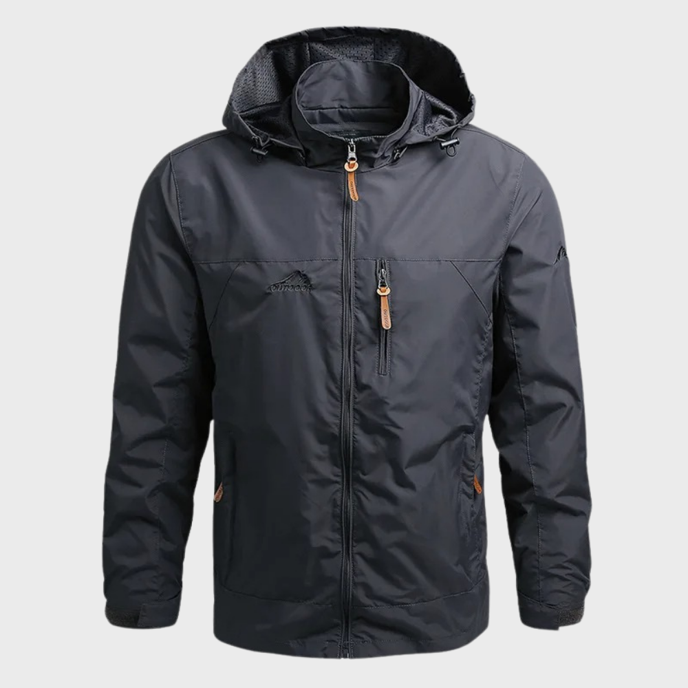 Luca | Waterproof high collar jacket