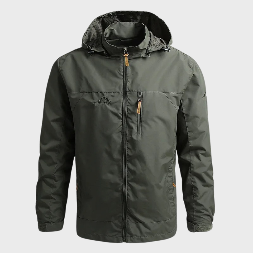 Luca | Waterproof high collar jacket
