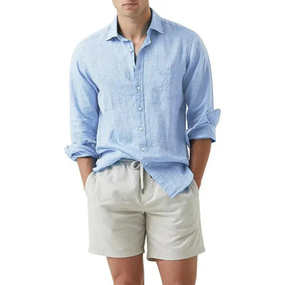 Luke | Relaxed Fit Natural Fiber Shirt