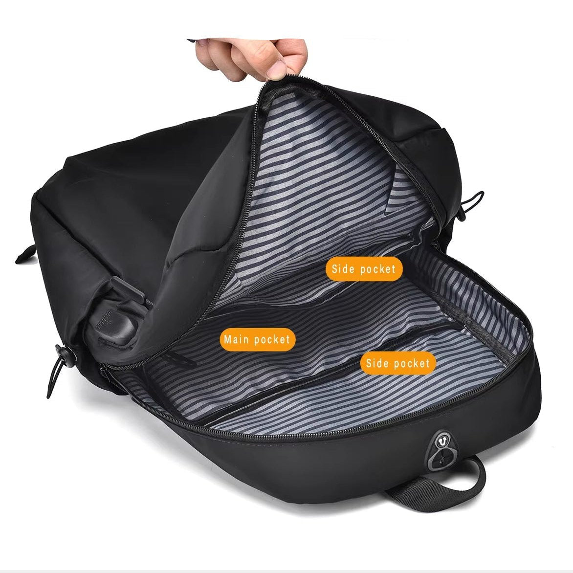 Brodie | Lightweight laptop travel backpack