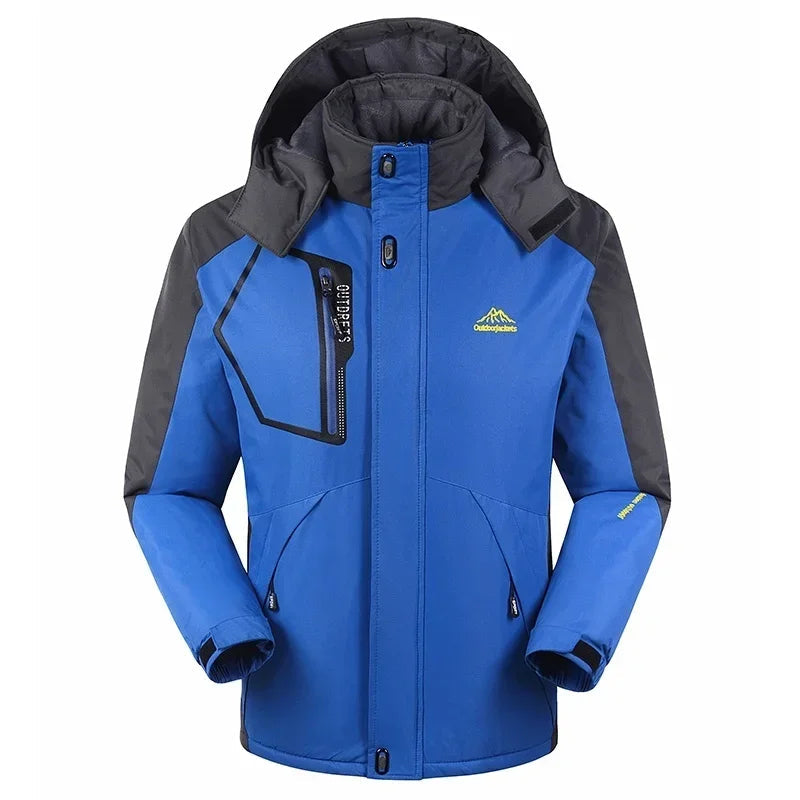 Maik | Water repellent and warm perfect ski jacket with hood
