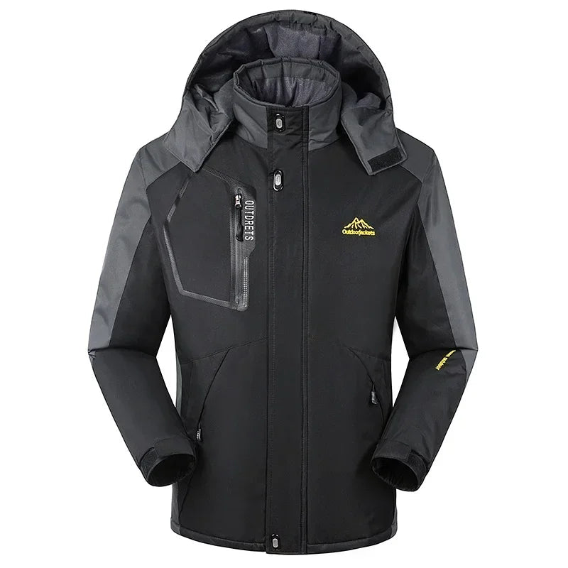 Maik | Water repellent and warm perfect ski jacket with hood