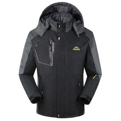 Maik | Water repellent and warm perfect ski jacket with hood