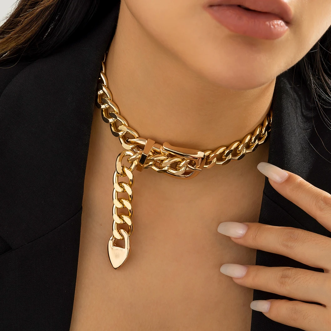 Erin | Radiance Chain Drop Necklace