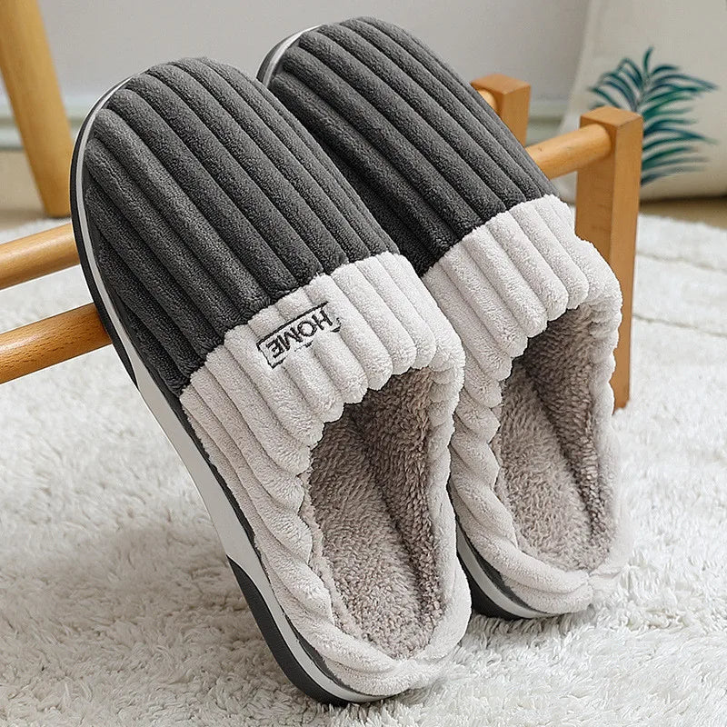 Marcel | Cozy striped slippers