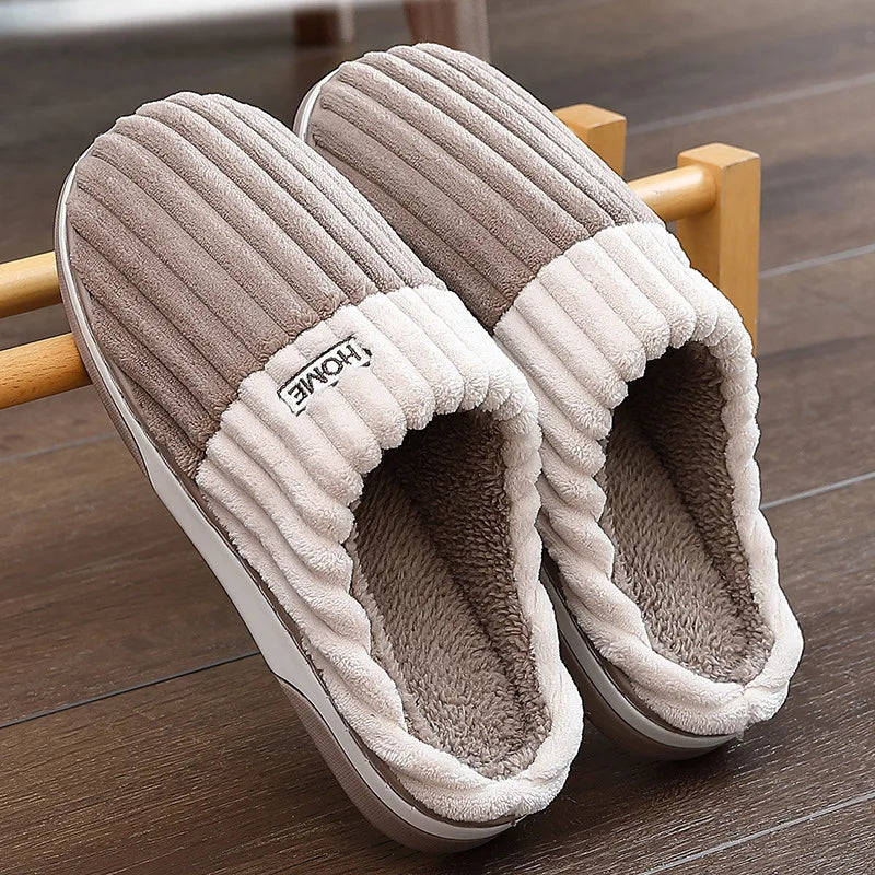 Marcel | Cozy striped slippers