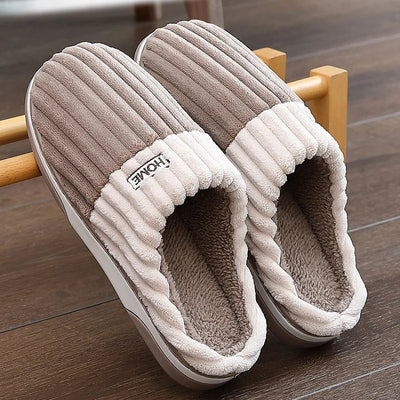 Marcel | Cozy striped slippers