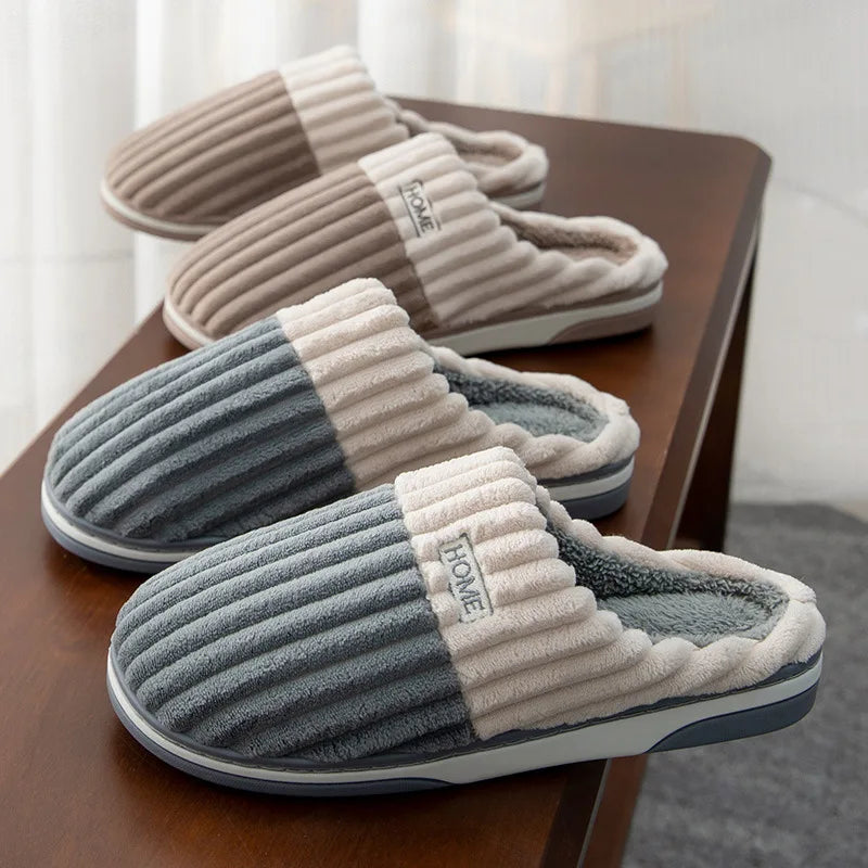 Marcel | Cozy striped slippers