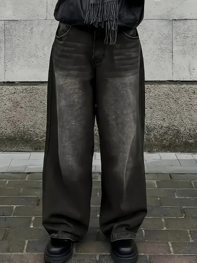 Marcel | Fashionable baggy jeans with wide legs