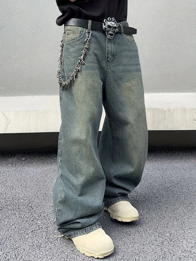 Marcel | Fashionable baggy jeans with wide legs