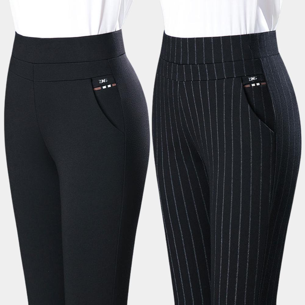 Charlotte | Stretch pants with high waist