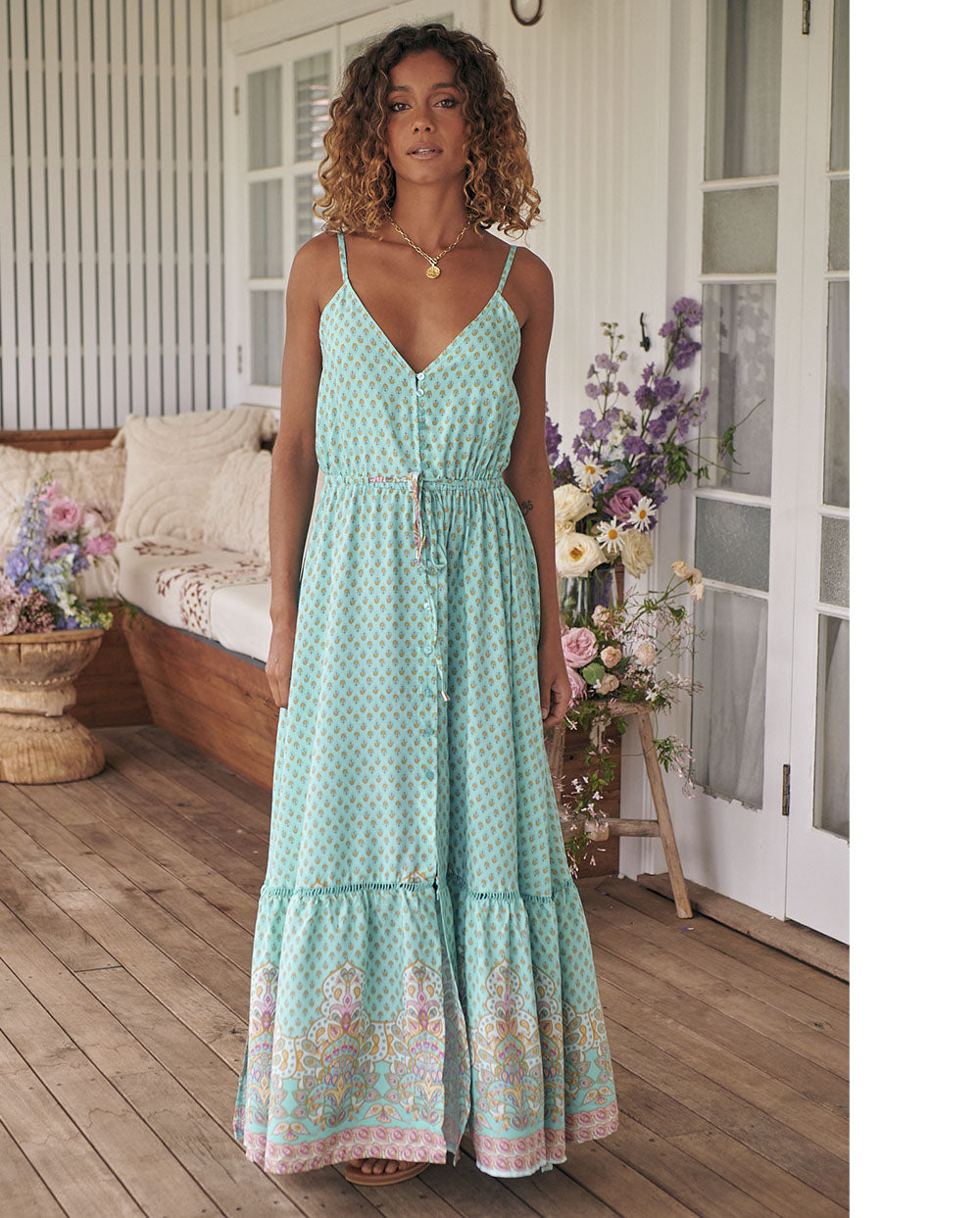 Maria | Long Bohemian Summer Dress