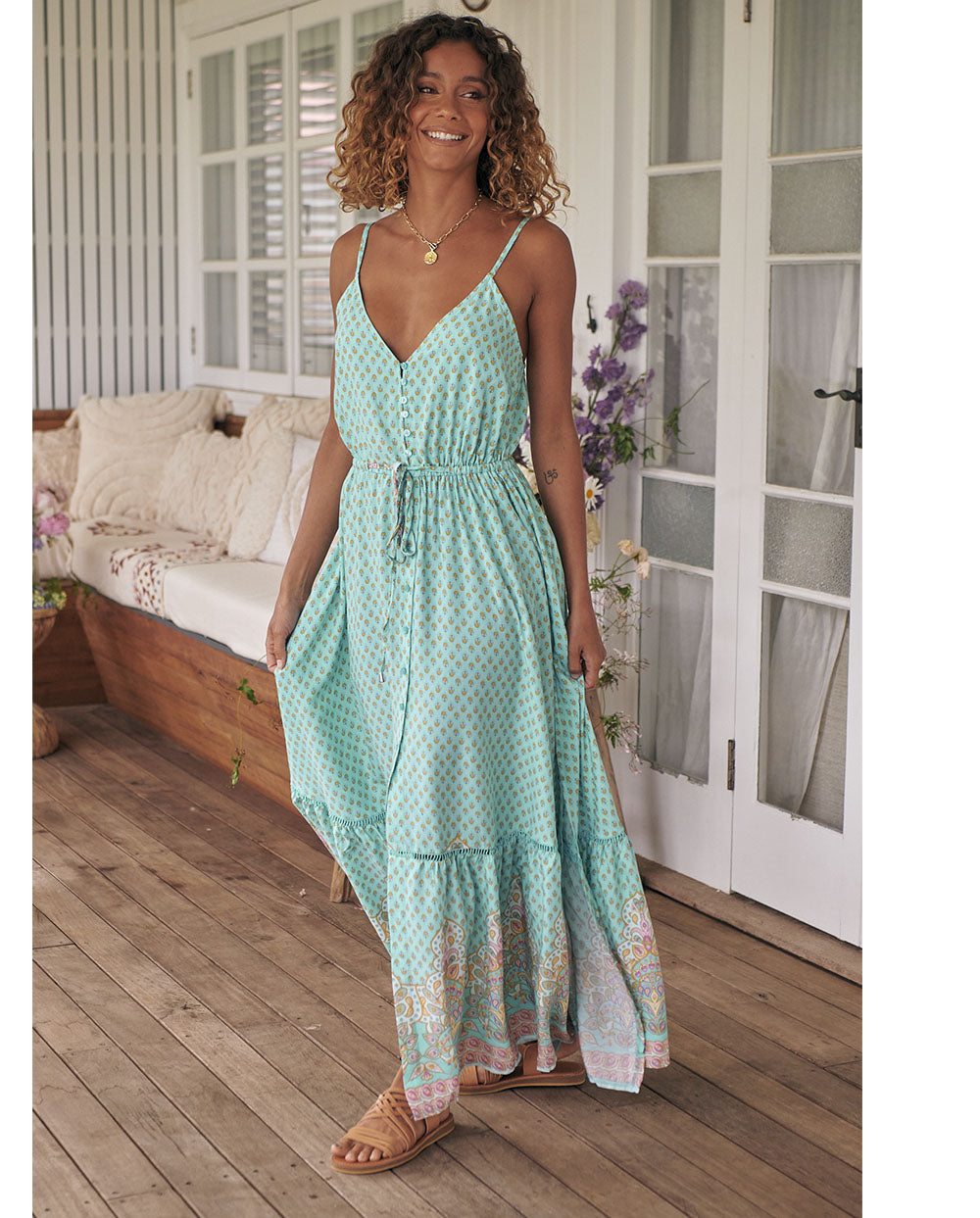 Maria | Long Bohemian Summer Dress