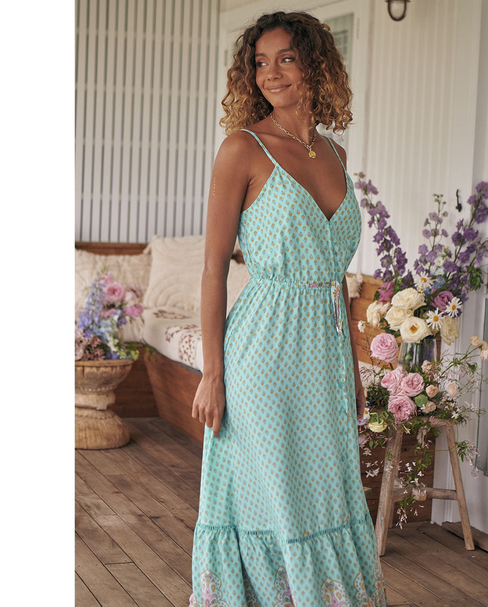Maria | Long Bohemian Summer Dress