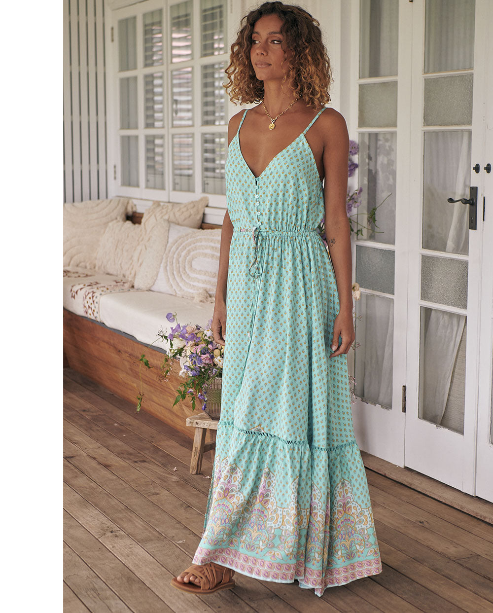 Maria | Long Bohemian Summer Dress