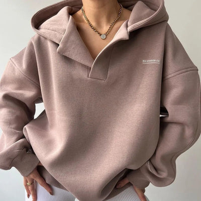 Maria | Oversized cotton hoodie