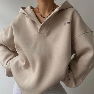 Maria | Oversized cotton hoodie