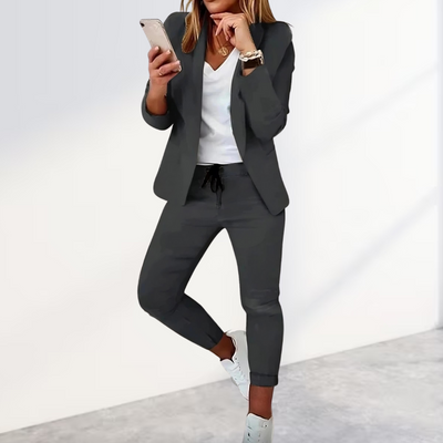 Marie | Elegant suit jacket and trousers set