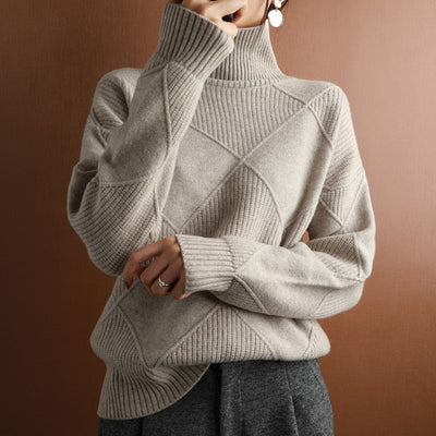 Marina | Cozy turtleneck sweater
