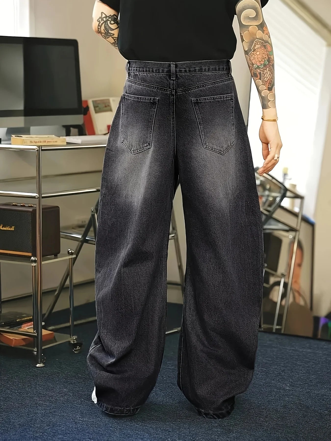 Marko | Vintage Style Casual Baggy Jeans