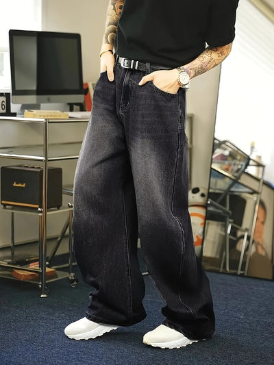Marko | Vintage Style Casual Baggy Jeans
