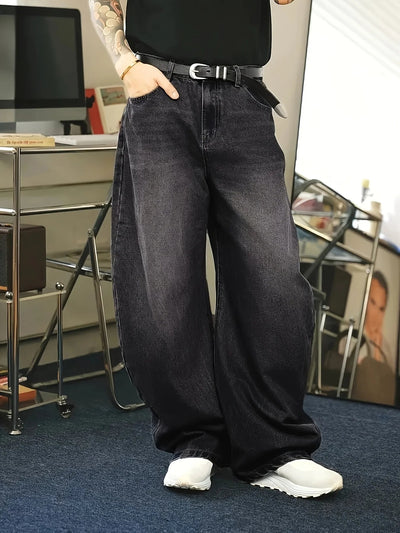 Marko | Vintage Style Casual Baggy Jeans
