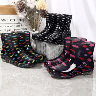 Martina | Colorful Waterproof Rubber Boots