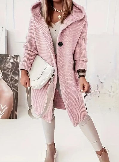 Martina | Comfortable hooded cardigan