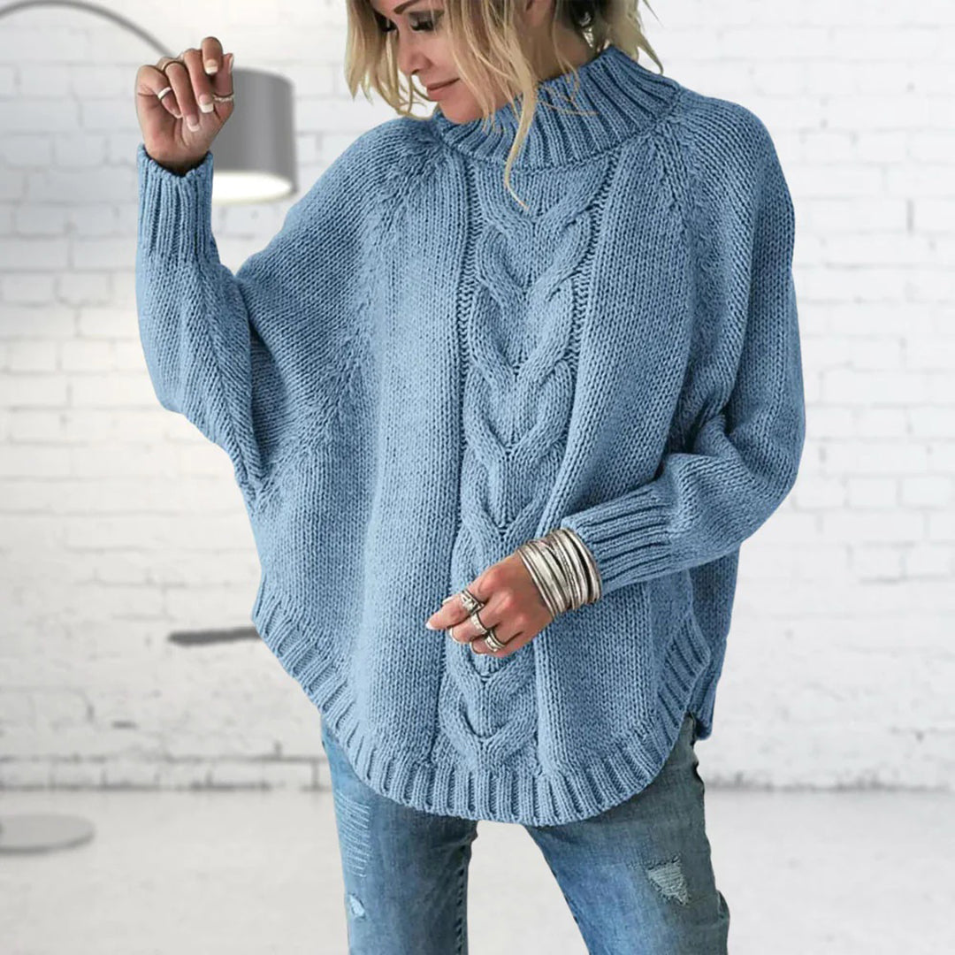 Mary | Elegant knitted turtleneck sweater