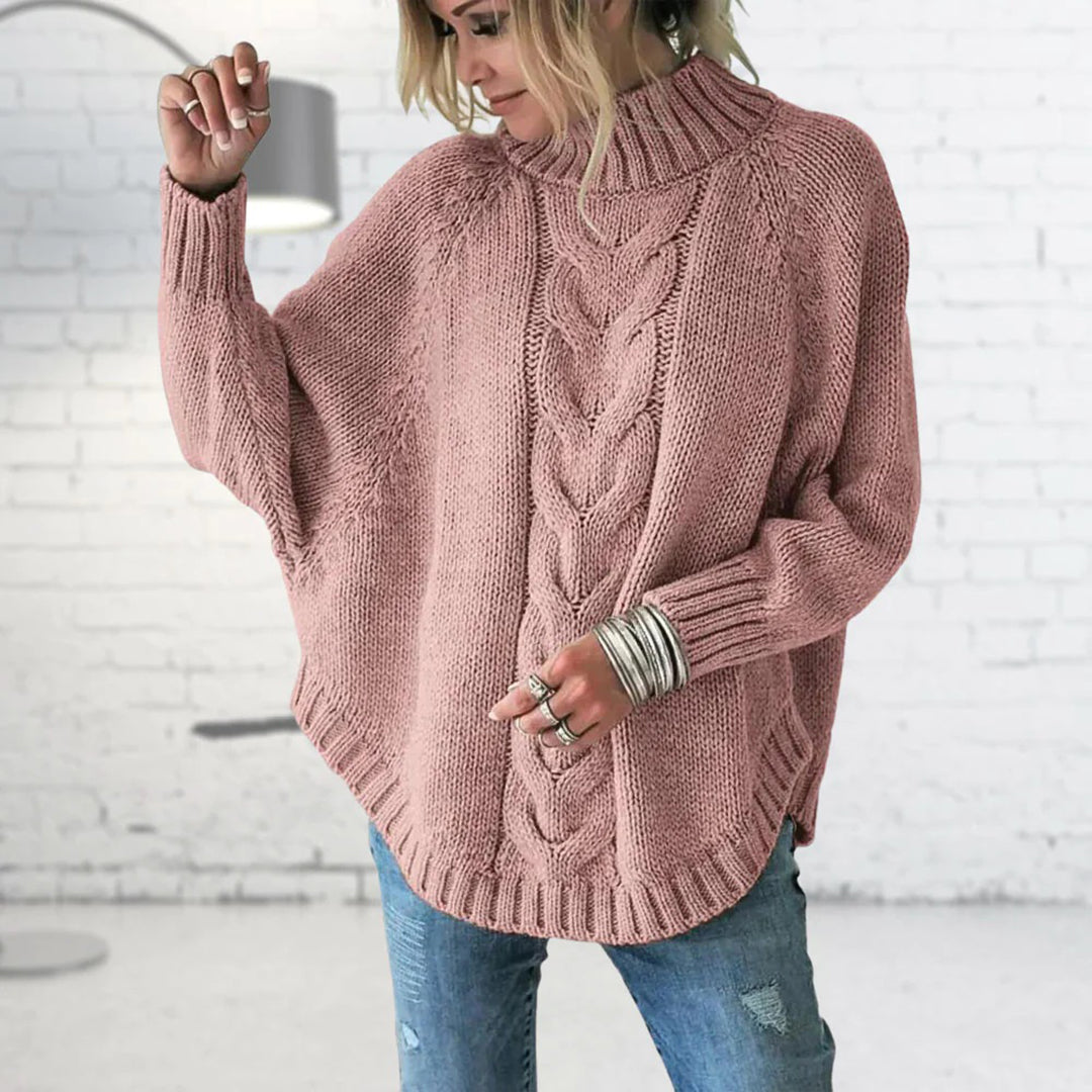 Mary | Elegant knitted turtleneck sweater
