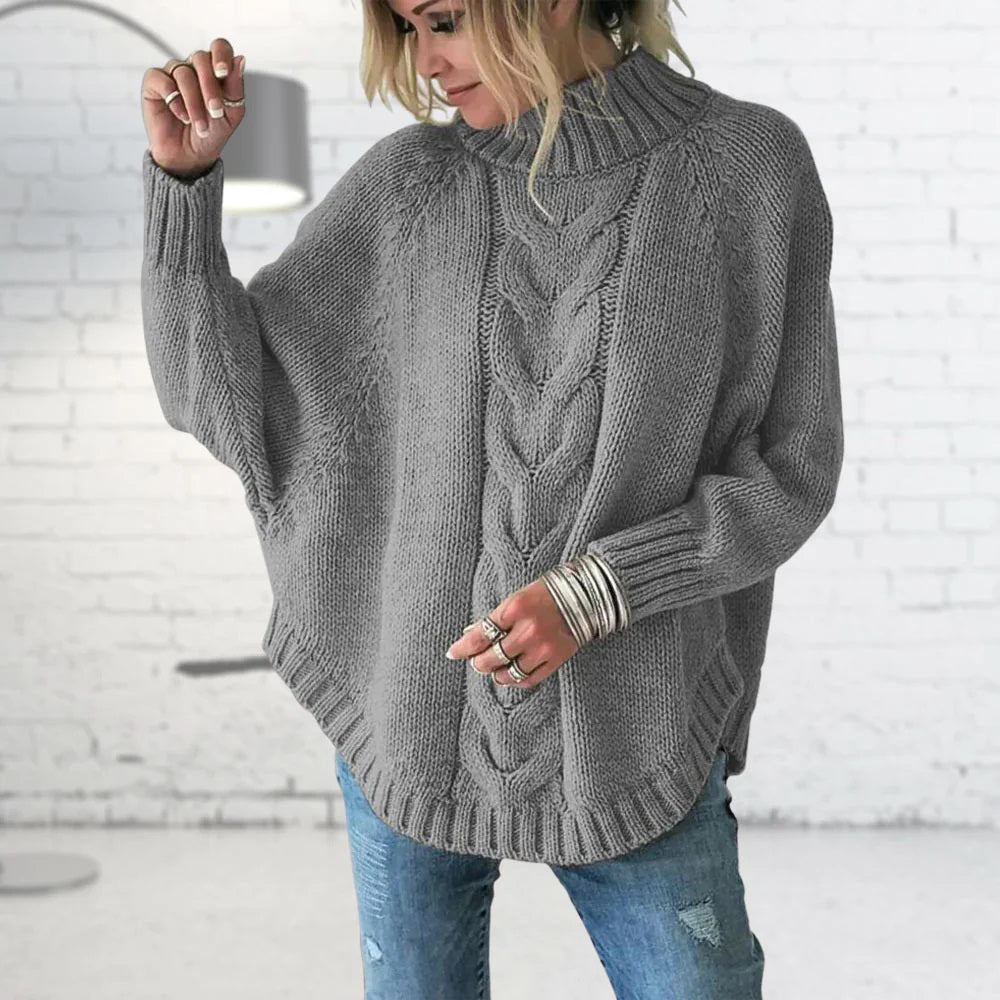 Mary | Elegant knitted turtleneck sweater